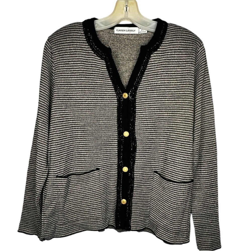Karen Lessly Cardigan Sweater